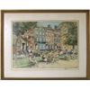 Image 1 : Dolimann, City Park, Hand-Colored Etching