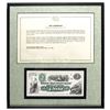 Image 1 : Lot of 10 Framed US Bank Notes, Various States Intaglio Etchings