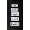 Image 1 : US Bank Note, Five Hawaii US Bank Notes, Reproduction Intaglio Etching