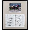 Image 1 : 133rd Running of The Travers Stakes, Photograph w/ Autographed Track Program
