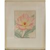 Image 1 : Shirrell Watson Graves, Flower, Watercolor