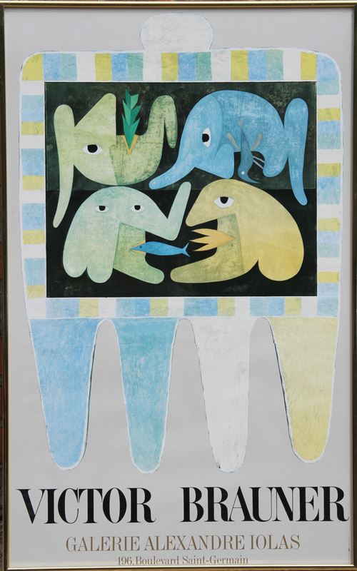 Victor Brauner, Galerie Alexandre Iolas, Lithograph Poster