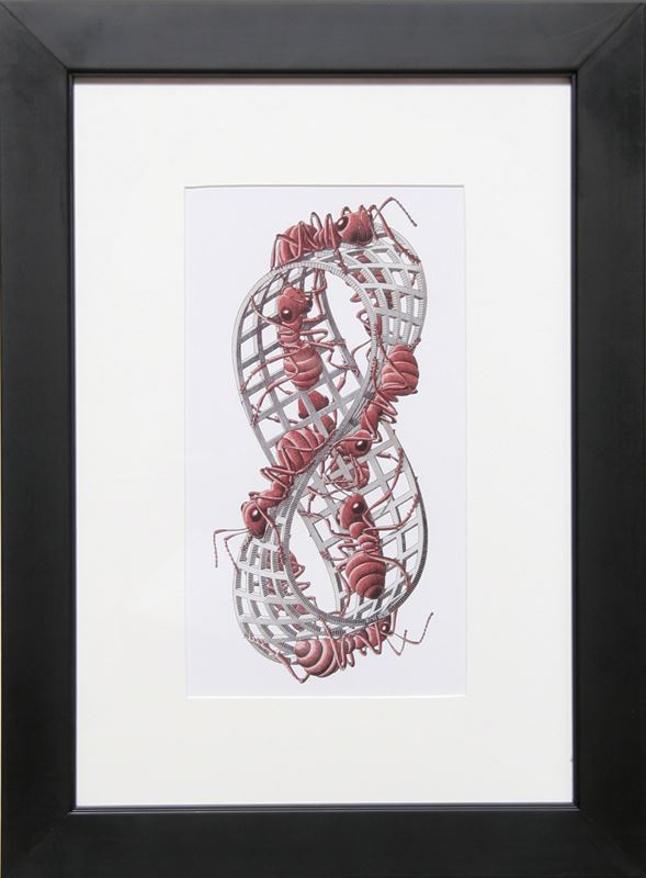 M.C. Escher, Mobius Strip II, Poster