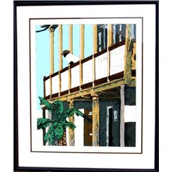 Robert Lider, Balcony, Lithograph