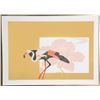 Image 1 : Michael Knigin, Flamingo, Serigraph