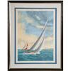 Image 1 : Alex Packham, Untitled (Sailboat), Lithograph