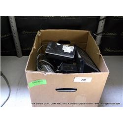 BOX: ASSORTED ELECTRONICS – POWER SUPPLIES (print sequence:) 65772