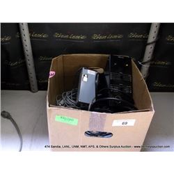 BOX: ASSORTED ELECTRONICS – POWER SUPPLIES (print sequence:) 65770