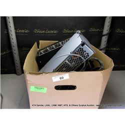 BOX: ASSORTED ELECTRONICS – POWER SUPPLY (print sequence:) 65803