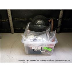 BIN: WIRES  CASTERS (print sequence:) 65847