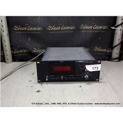 MKS PDR-C-2C POWER SUPPLY READOUT (print sequence:) 65855