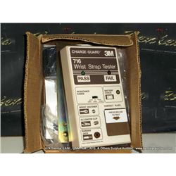 3-M 716 WRIST STRAP TESTER (print sequence:) NO#