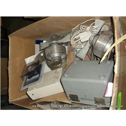 BOX: CASTERS, VACUUM FLANGES (print sequence:) 65723