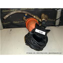 BECKETT W1150 SUBMERSIBLE WATER PUMP (print sequence:) NO#