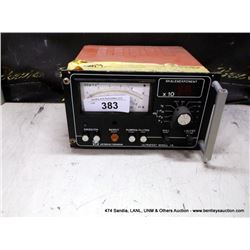 LEYBOLD ULTRA TEST LEAK INDICATOR BOX (print sequence:) 64