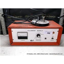 TECHNICS SEM FILAMENT EVAP (print sequence:) 53