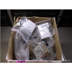 BOX: TUBES, RINGS, MISC