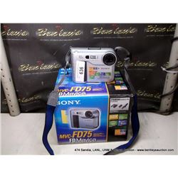 SONY MVC-FD75 CAMERA WITH BOX