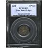 Image 1 : 1652 6PENCE Pine Tree Sixpence Fine 12 PCGS.