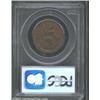 Image 2 : 1723 1/2P Hibernia Halfpenny MS63 Brown PCGS.