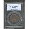 Image 1 : 1723 1/2P Hibernia Halfpenny MS65 Brown PCGS.