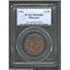 Image 1 : 1723 1/2P Hibernia Halfpenny MS64 Red and Brown PCGS.