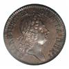Image 1 : 1723 1/2P Hibernia Specimen Halfpenny SP65 Brown PCGS.