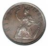Image 2 : 1723 1/2P Hibernia Specimen Halfpenny SP65 Brown PCGS.