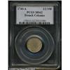 Image 1 : 1740-A 1/2 SOU M French Colonies Half Sou Marque MS62 PCGS.
