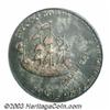 Image 2 : 1766 1/2P Pitt Halfpenny, Silvered XF40 PCGS.