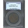 Image 1 : 1787 COPPER Connecticut Copper, Mailed Bust Left Fine 12 PCGS.