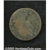 Image 1 : 1787 COPPER Connecticut Copper, Draped Bust Left Good 4 Corroded Uncertified.