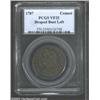 Image 1 : 1787 COPPER Connecticut Copper, Draped Bust Left VF25 PCGS.