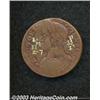 Image 1 : 1787 COPPER Connecticut Copper, Draped Bust Left XF45, Inked Attributions, Uncertified.