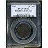 Image 3 : 1787 COPPER New York Excelsior Copper, Indian and New York Arms VG8 PCGS.