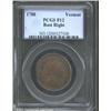 Image 1 : 1788 COPPER Vermont Copper, Bust Right Fine 12 PCGS.