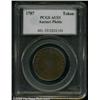 Image 1 : 1787 TOKEN Auctori Plebis Token AU53 PCGS.