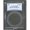 Image 1 : 1783 1C Washington &amp; Independence Cent, Small Military Bust, Engrailed Edge AU58 PCGS.