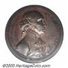 Image 1 : 1807 MS Washington-Sansom Medal MS62 Brown NGC.