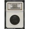 Image 1 : 1793 1/2P Washington Ship Halfpenny, Copper, Lettered Edge AU50 NGC.