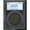 Image 1 : 1785 COPPER Nova Constellatio Copper, Pointed Rays AU55 PCGS.