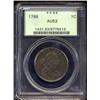 Image 1 : 1798 1C Second Hair Style AU53 PCGS.
