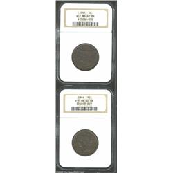 1844 MS62 Brown NGC,