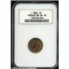 Image 1 : 1864 1C Bronze MS66 Red and Brown NGC.