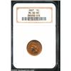 Image 1 : 1867 1C MS64 Red NGC.