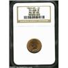 Image 3 : 1869/69 1C MS65 Red NGC.