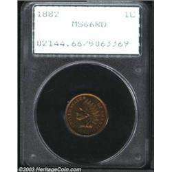 1882 1C MS66 Red PCGS.