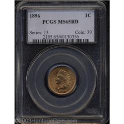 1896 1C MS65 Red PCGS.