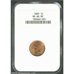 1899 1C MS66 Red NGC.