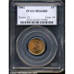 1901 1C MS66 Red PCGS.